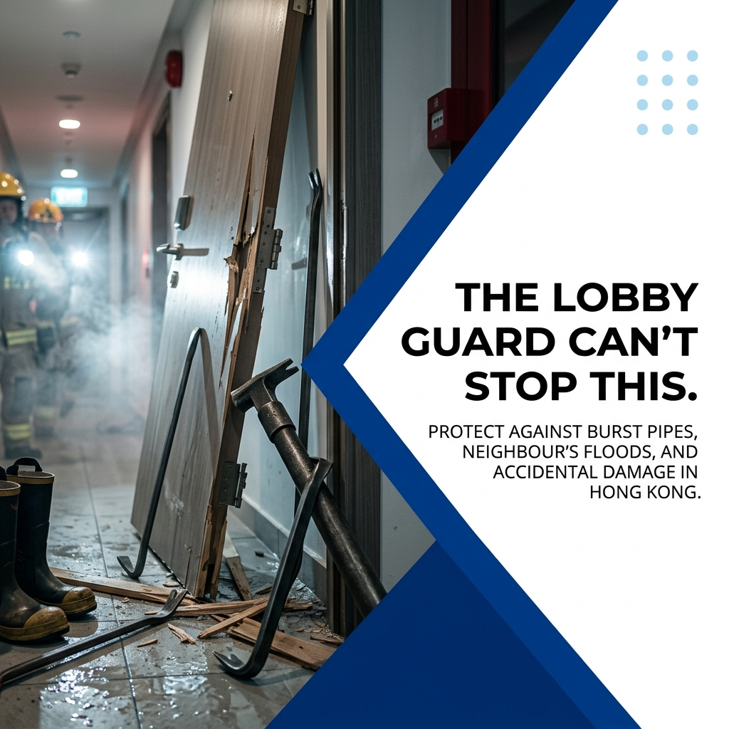 Home Insurance Hong Kong: Why Your Building Security Won’t Save You From a HKD 100,000 Bill