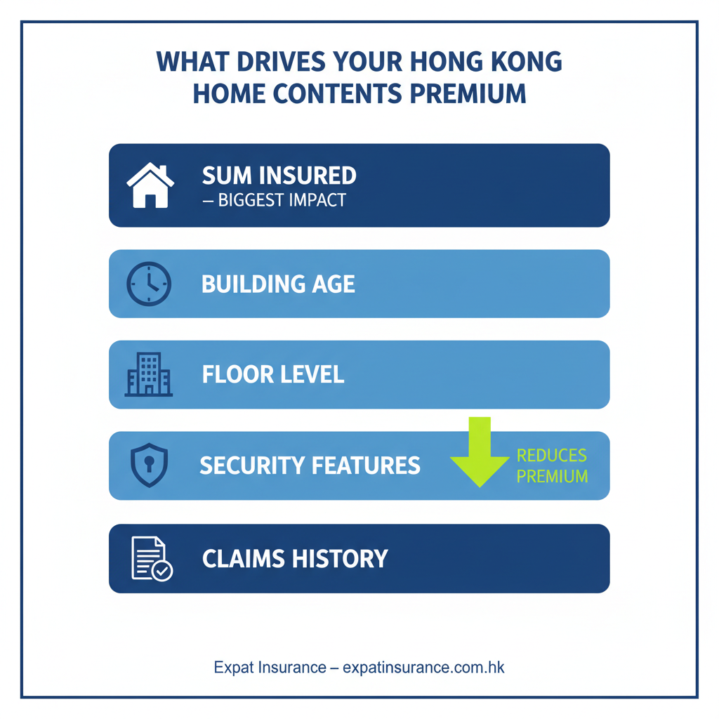 What Drives Your HK Home Contents Premium