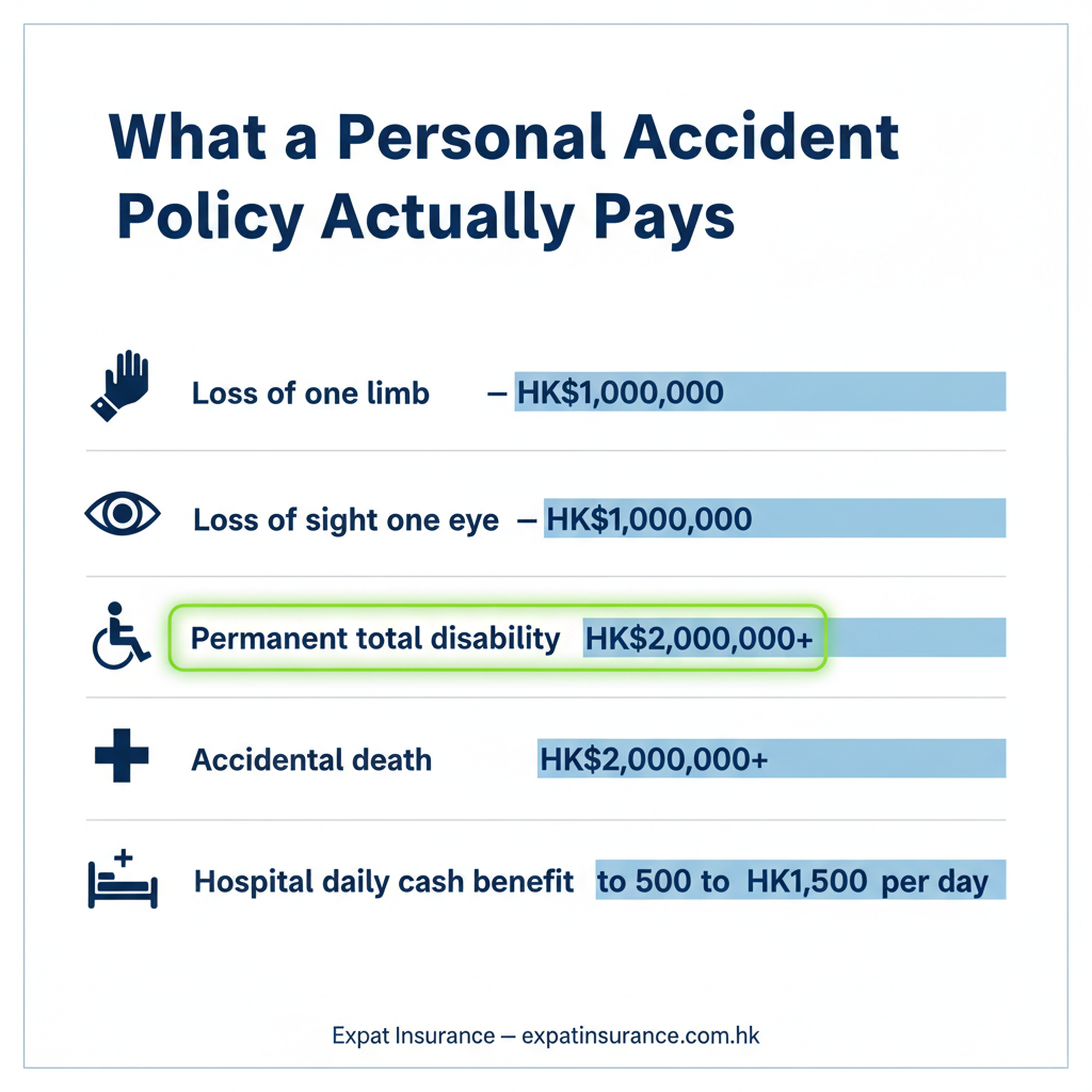 Personal Accident Payout Scale