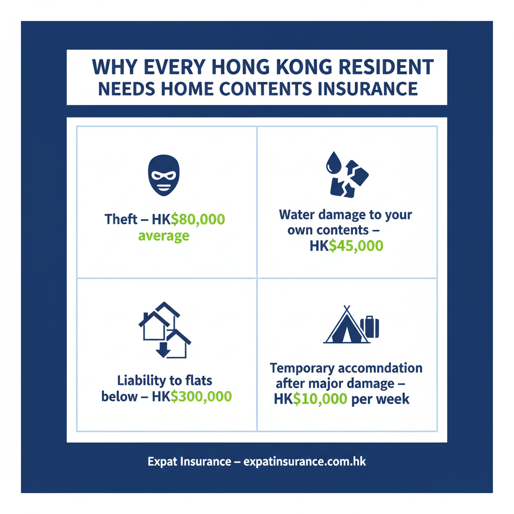 Four Ways Hong Kong Residents Lose Money Without Contents Cover