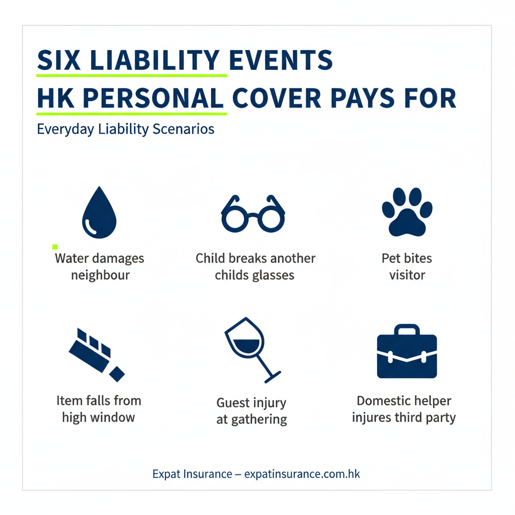 What sits inside a Hong Kong personal liability policy